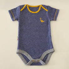 Load image into Gallery viewer, Dinosaur striped Bodysuit