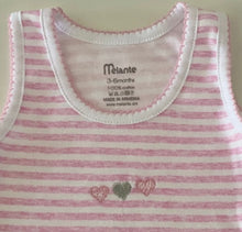 Load image into Gallery viewer, Sweet Bunny Stripe Onesie