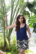 Load image into Gallery viewer, Navy Tank &amp; Short Set
